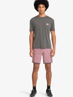 Quiksilver Coastal Run T-Shirt Black Heather Online