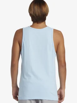 Quiksilver Comp Logo Tank Top Clear Sky Best Sale
