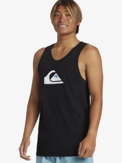 Quiksilver Comp Logo Tank Top Black Outlet