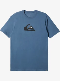 Quiksilver Comp Logo T-Shirt Bering Sea Best Sale