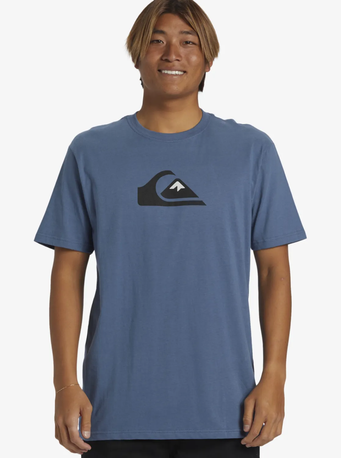 Quiksilver Comp Logo T-Shirt Bering Sea Best Sale