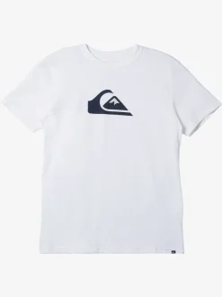 Quiksilver Comp Logo T-Shirt White Best Sale