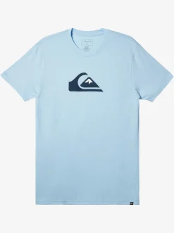 Quiksilver Comp Logo T-Shirt Clear Sky Cheap