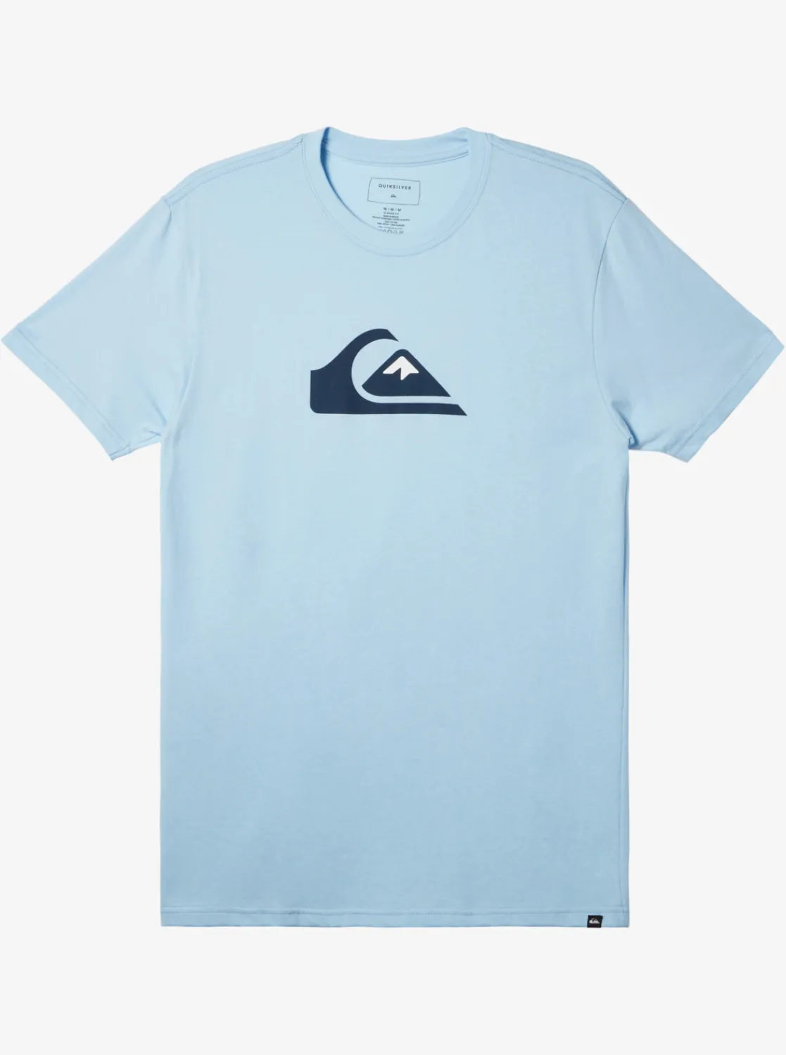 Quiksilver Comp Logo T-Shirt Clear Sky Cheap