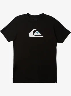 Quiksilver Comp Logo T-Shirt Black Clearance