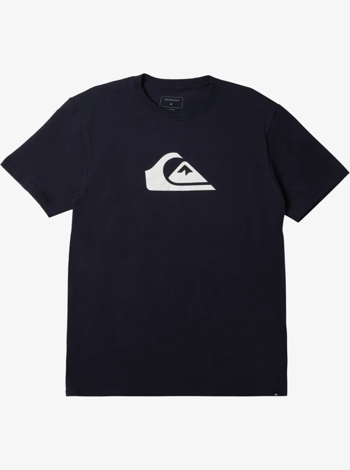 Quiksilver Comp Logo T-Shirt Navy Blazer Shop