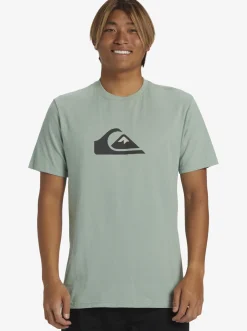 Quiksilver Comp Logo T-Shirt Iceberg Green Online
