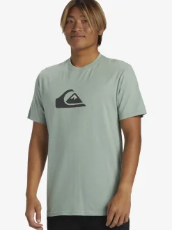 Quiksilver Comp Logo T-Shirt Iceberg Green Online