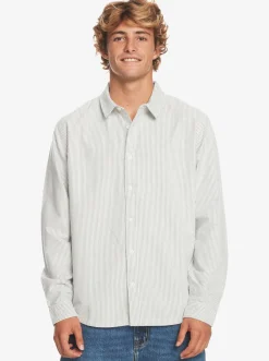 Quiksilver Covesea Long Sleeve Shirt Estate Blue Covesea Flash Sale