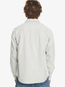 Quiksilver Covesea Long Sleeve Shirt Estate Blue Covesea Flash Sale