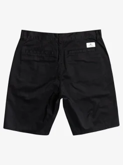 Quiksilver Crest Chino Chino 21" Shorts Black Shop