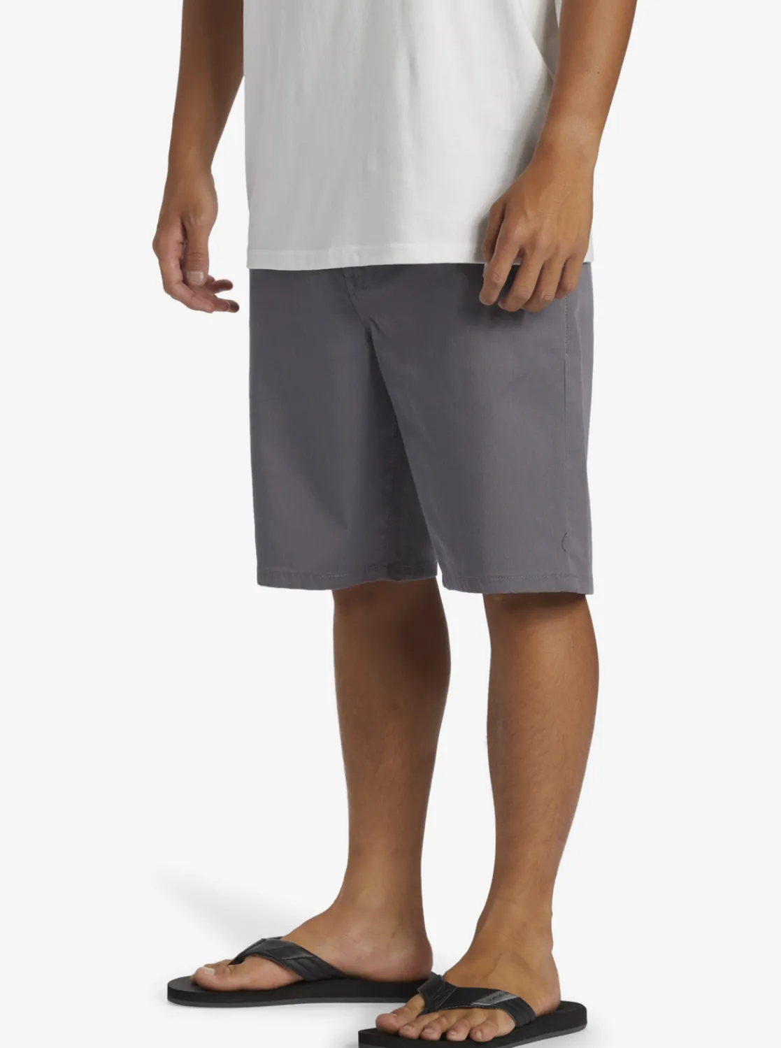 Quiksilver Crest Chino Chino 21" Shorts Quiet Shade New