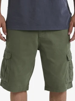 Quiksilver Crucial Battle Cargo Shorts For Men Four Leaf Clover Online