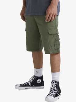 Quiksilver Crucial Battle Cargo Shorts For Men Four Leaf Clover Online