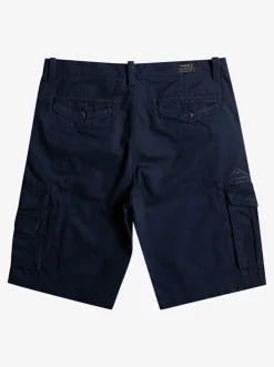 Quiksilver Crucial Battle Cargo Shorts For Men Navy Blazer Store