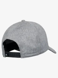 Quiksilver Decades Snapback Hat Light Grey Heather Best Sale