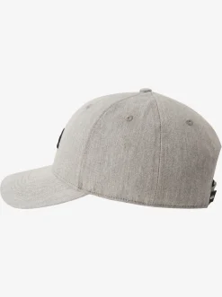 Quiksilver Decades Snapback Hat Light Grey Heather Best Sale