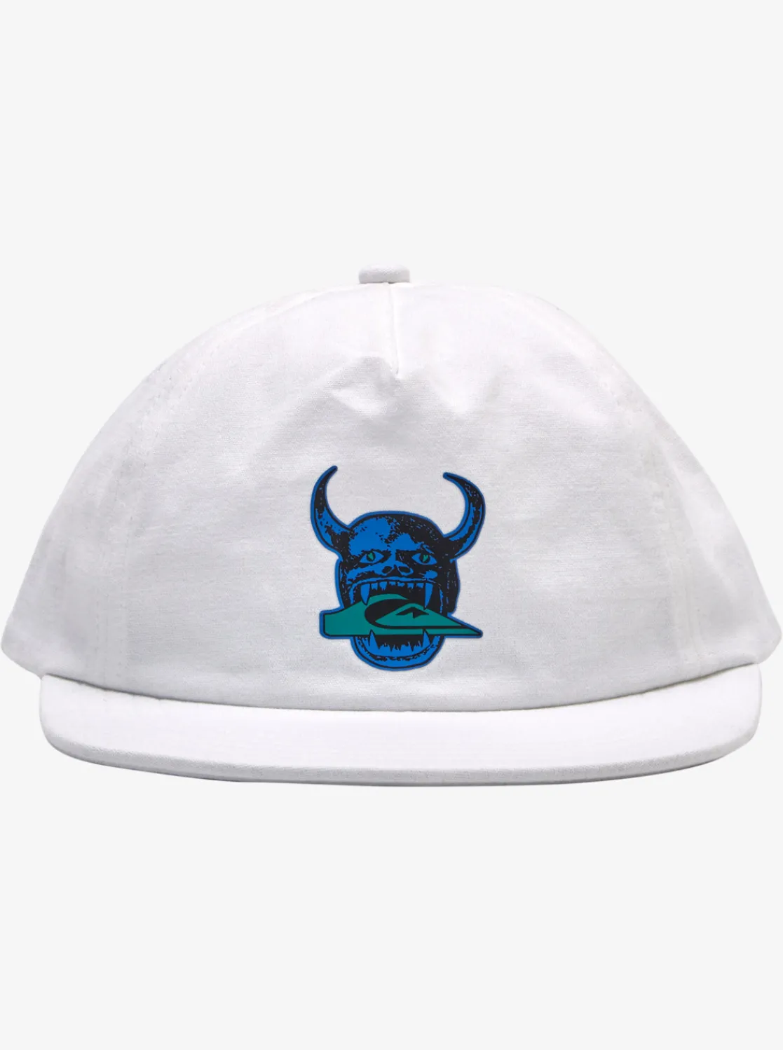 Quiksilver Diablo Of Fortune Snapback Hat White Outlet