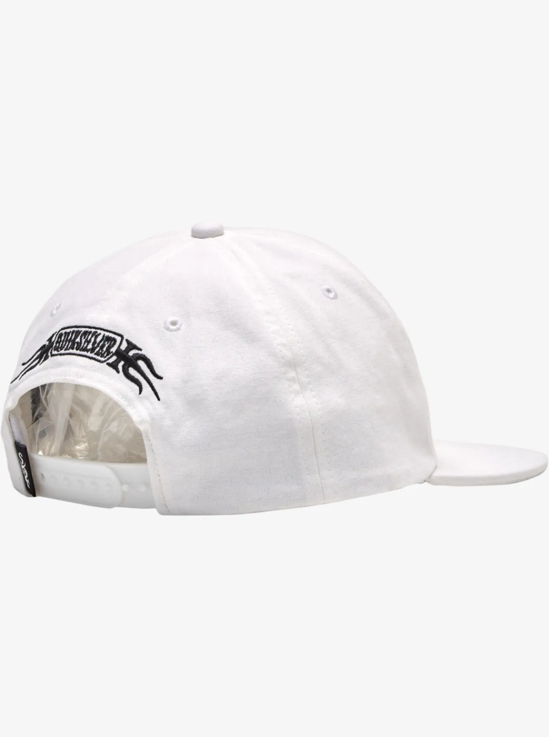 Quiksilver Diablo Of Fortune Snapback Hat White Outlet
