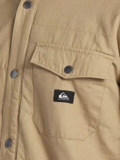 Quiksilver Downrail Upd Canvas Jacket Plage Flash Sale