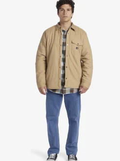 Quiksilver Downrail Upd Canvas Jacket Plage Flash Sale