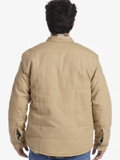 Quiksilver Downrail Upd Canvas Jacket Plage Flash Sale