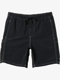 Quiksilver Drainer Amphibian 18.5" Hybrid Shorts Black Hot