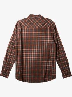 Quiksilver Dulsie Long Sleeve Shirt Major Brown Dulsie Best