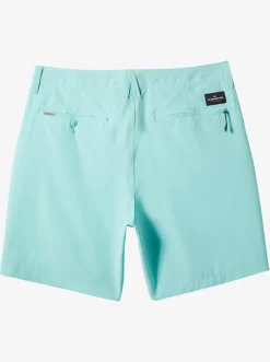 Quiksilver E Ocean Union 18" Amphibian Boardshorts Angel Blue Cheap