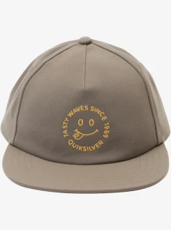 Quiksilver Earth Tripper Snapback Hat Major Brown Best Sale