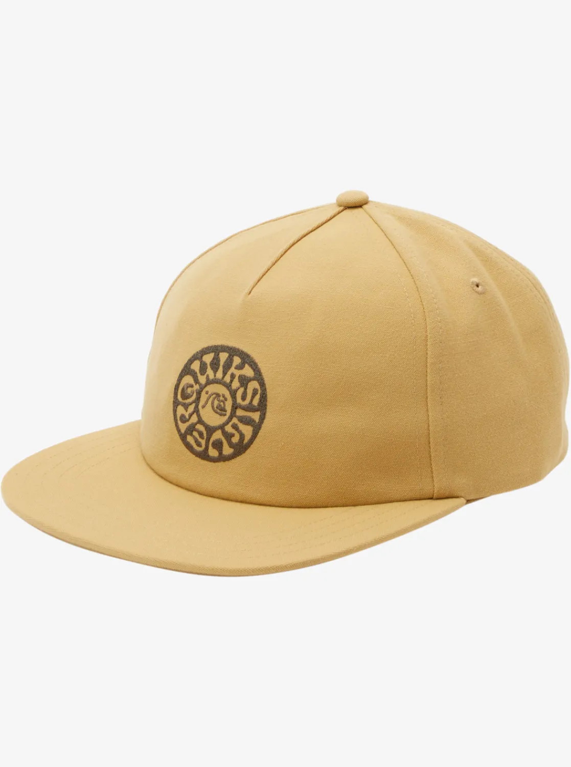 Quiksilver Earth Tripper Snapback Hat Mustard Shop