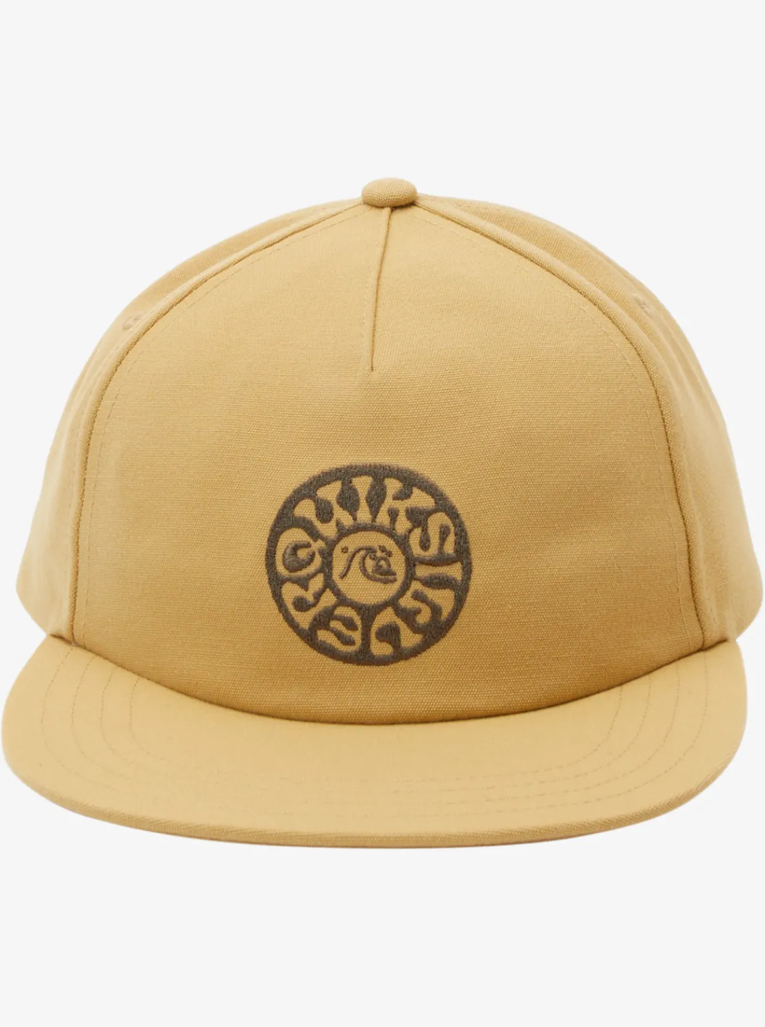 Quiksilver Earth Tripper Snapback Hat Mustard Shop