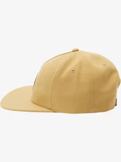 Quiksilver Earth Tripper Snapback Hat Mustard Shop