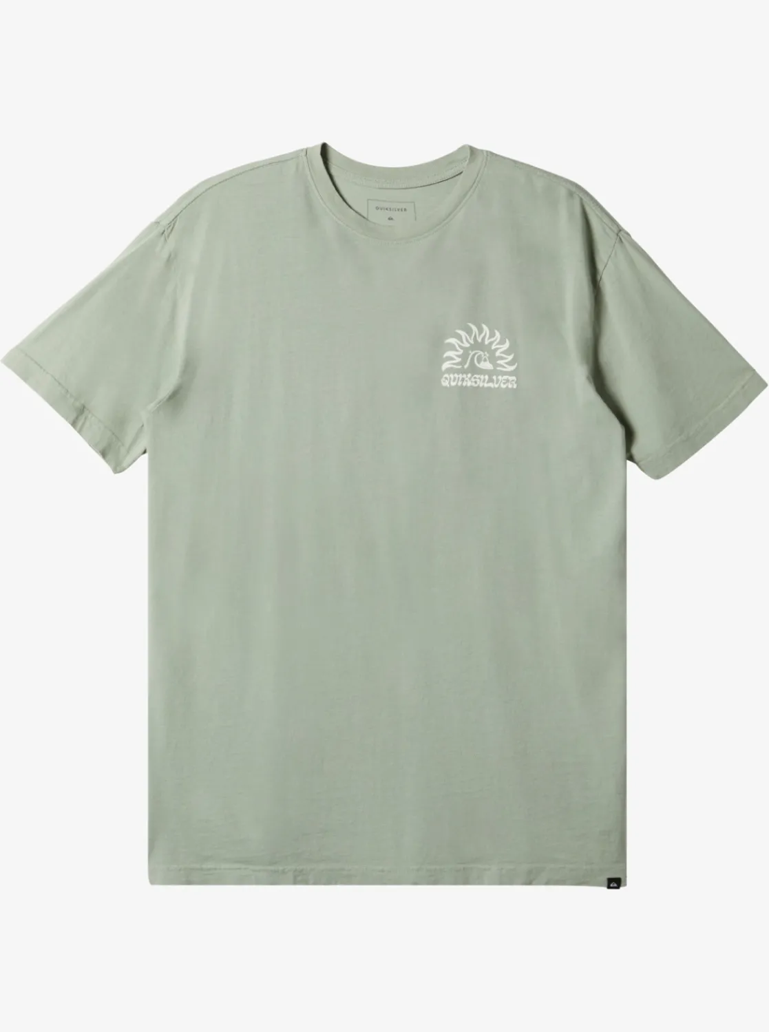 Quiksilver Earthy Type T-Shirt Iceberg Green Sale