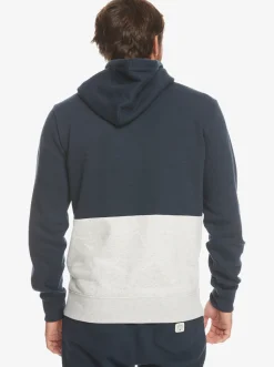Quiksilver Emboss Hoodie Navy Blazer Best Sale