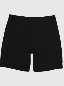 Quiksilver Equalizer 20" Cargo Walk Shorts Black Shop