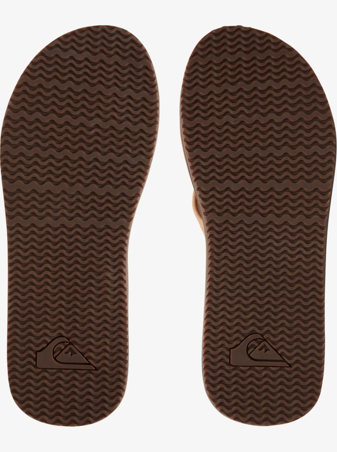 Quiksilver Erreka Leather Sandals Tan - Solid Cheap