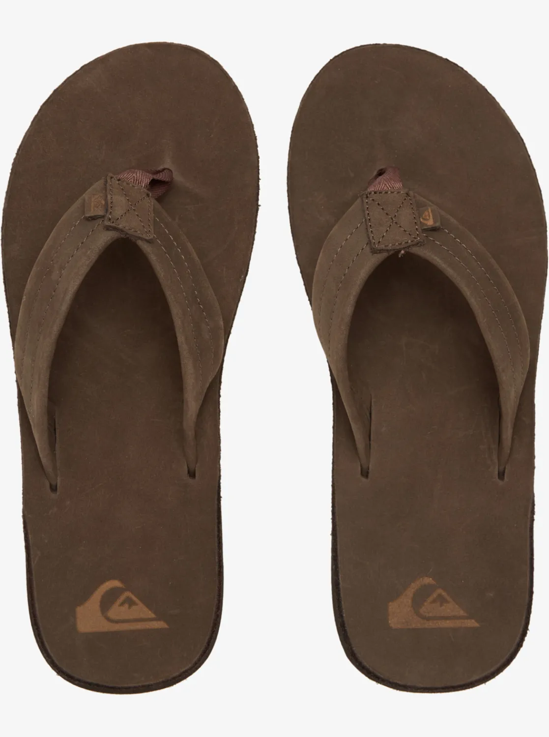Quiksilver Erreka Leather Sandals Brown/Brown/Brown Online