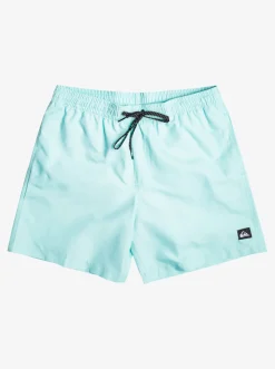 Quiksilver Everyday 17" Volleys For Young Men Pastel Turquoise Clearance