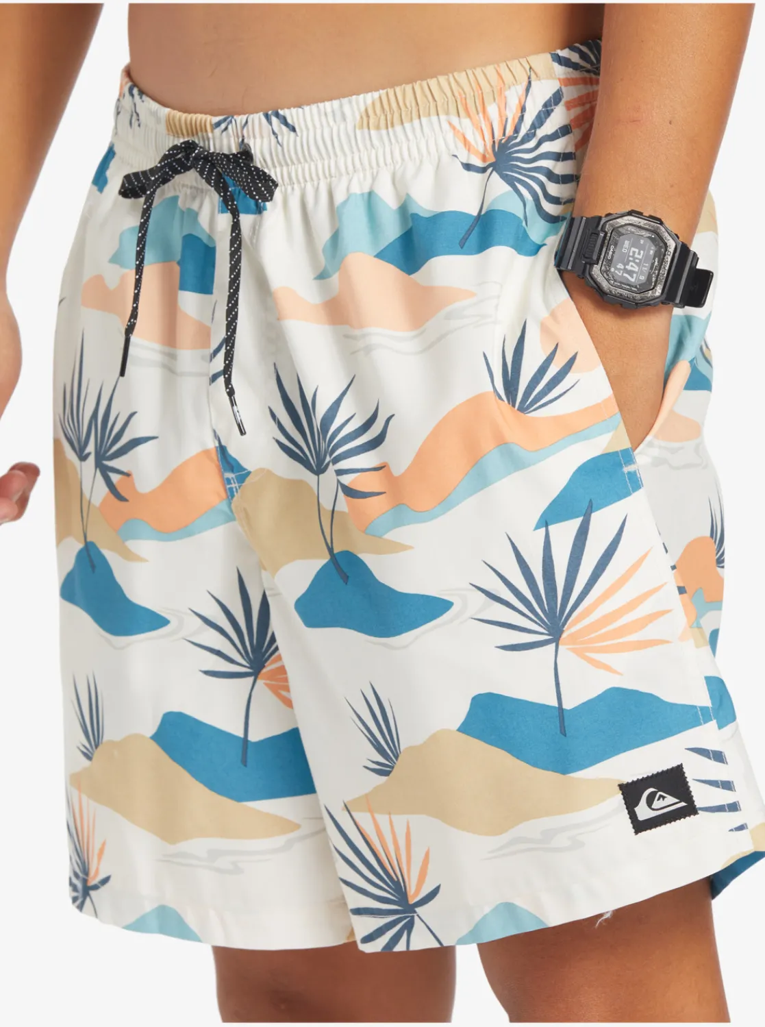 Quiksilver Everyday Mix 17" Volleys Birch Best Sale