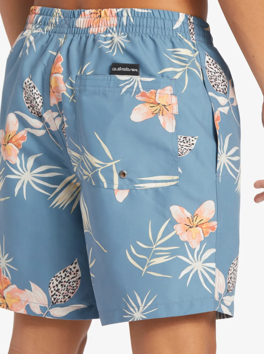 Quiksilver Everyday Mix 17" Volleys Aegean Blue Cheap