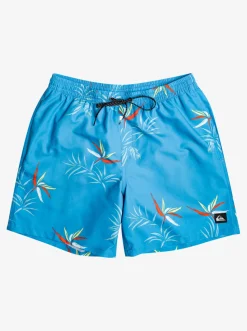 Quiksilver Everyday Mix 17" Volleys Azure Blue Discount