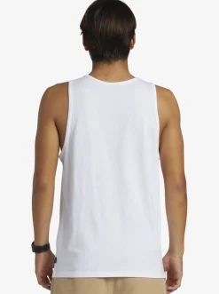 Quiksilver Everyday Stripe Tank Top White Clearance