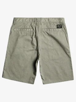 Quiksilver Everyday Union Stretch Chino 20" Shorts Light Grey Heather Shop