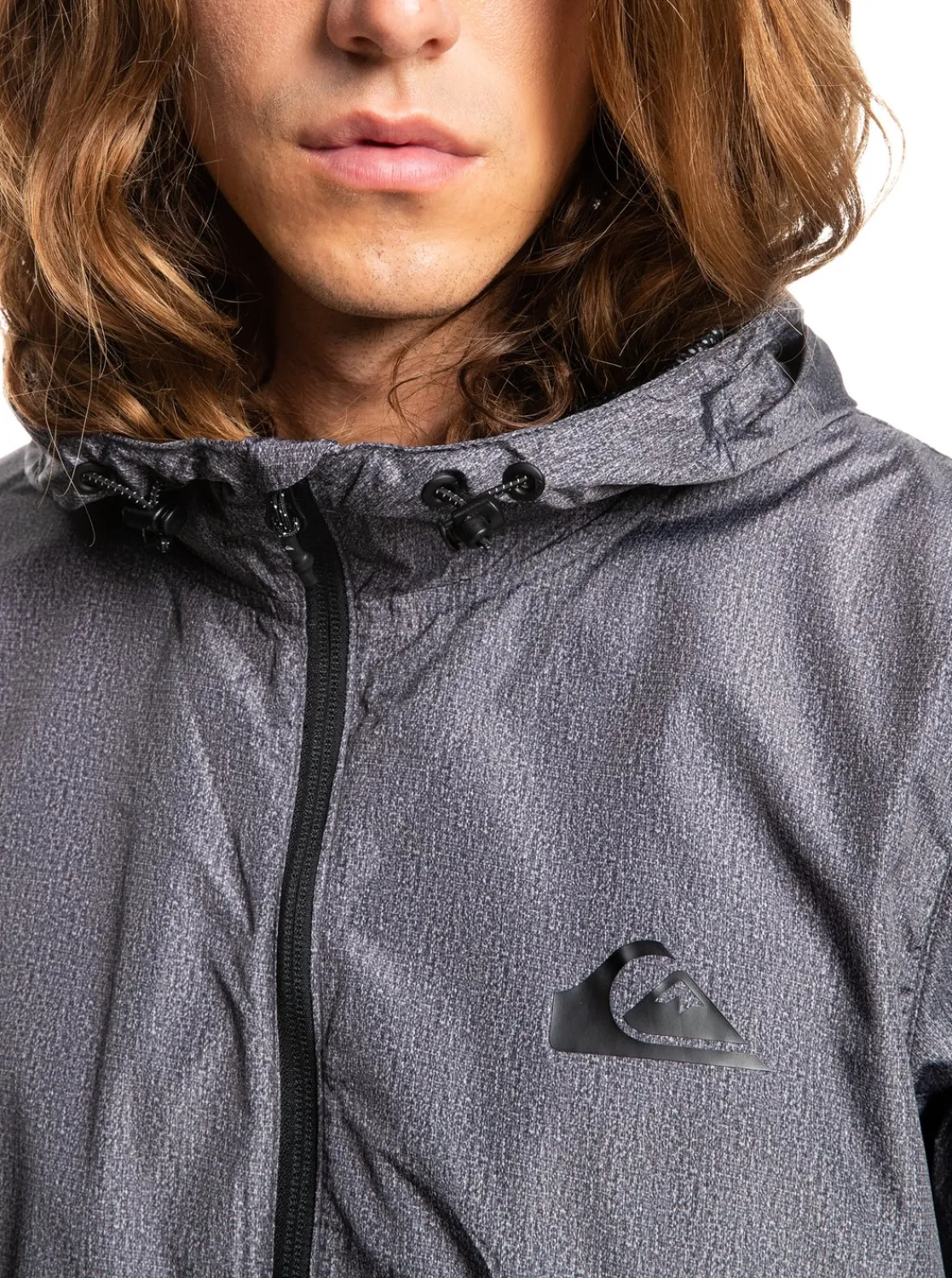 Quiksilver Everyday Windbreaker Jacket Dark Grey Heather Online