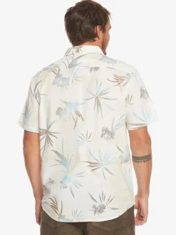 Quiksilver Fade Out Short Sleeve Shirt Birch Fade Out Outlet