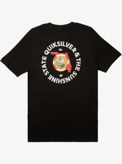 Quiksilver Fl Flag Days T-Shirt Black Hot