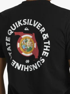 Quiksilver Fl Flag Days T-Shirt Black Hot