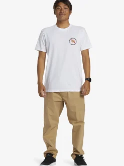Quiksilver Fl Flag Days T-Shirt White New