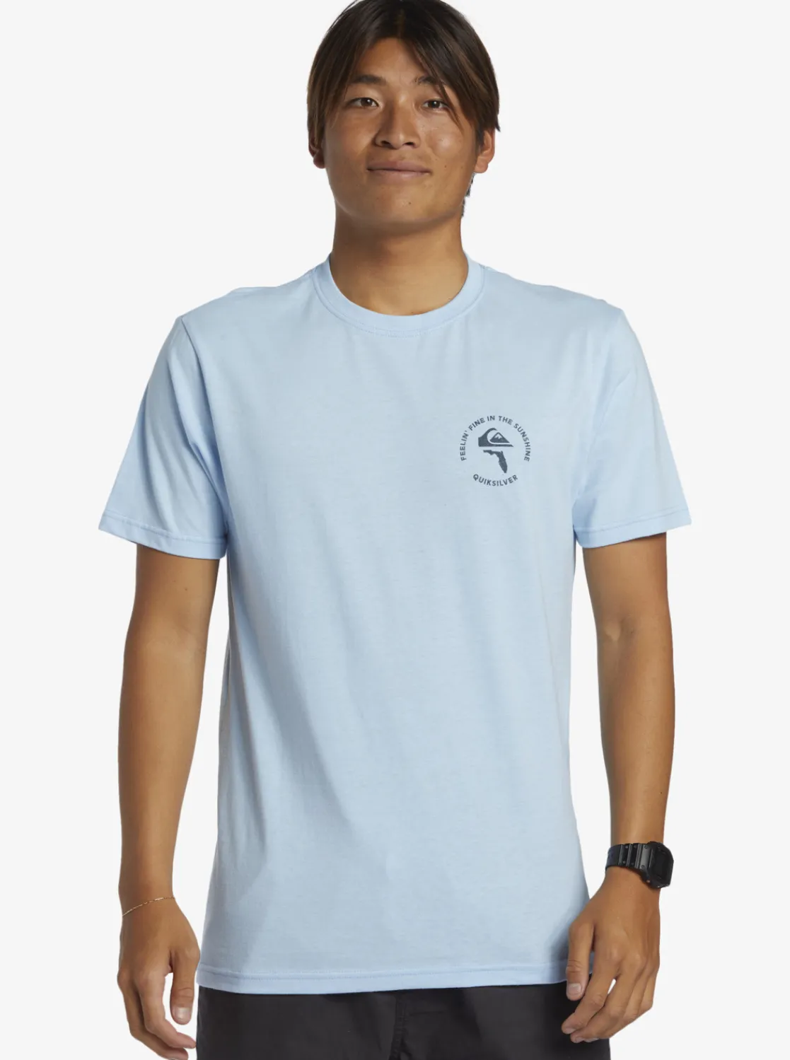 Quiksilver Fl In The Sunshine T-Shirt Clear Sky Outlet